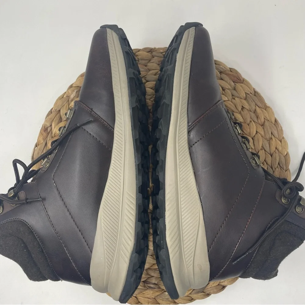 KHOMBU Men's Nick Boots Brown with Box size 12
